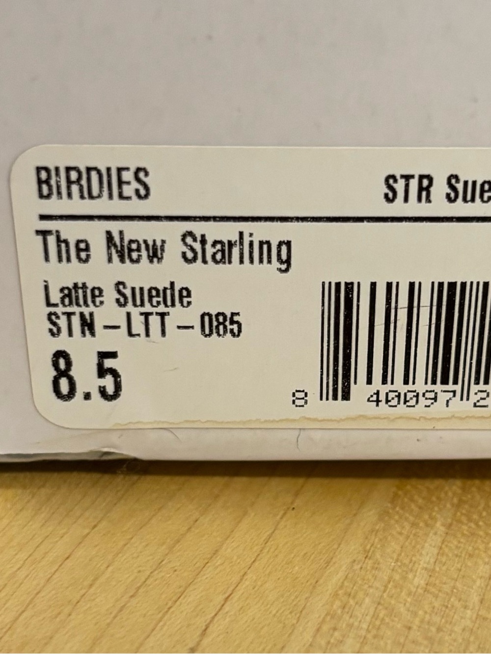 Birdies Latte Suede The New Starling - Latte